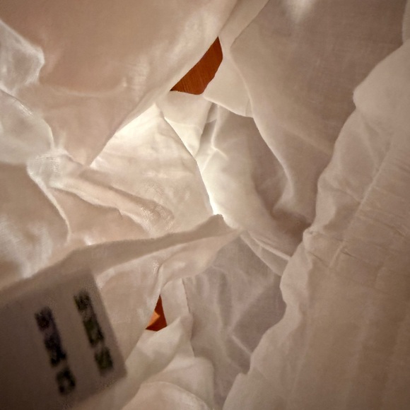 Victoria’s Secret White Linen Blend Drawstring Shorts NWT Size L - Picture 11 of 11